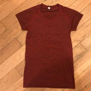 SOLD. Lululemon swiftly tee size 6